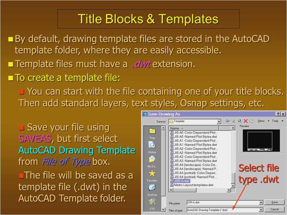 free cad title block templates